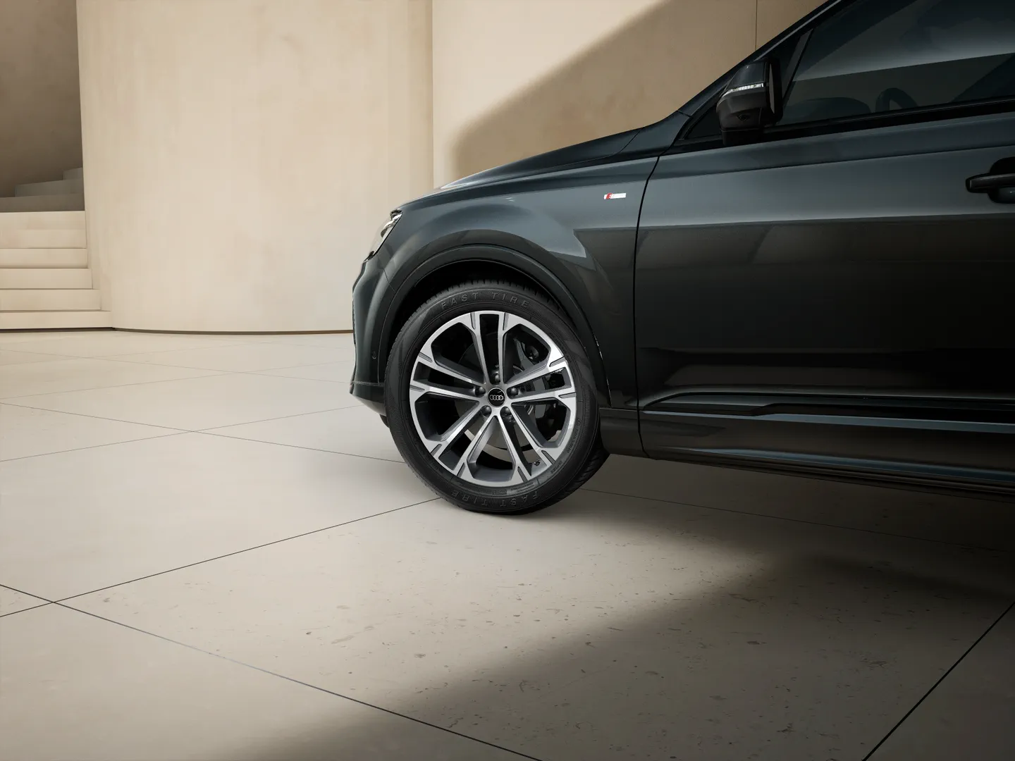 Zdjęcie Audi Q7 SUV S line TDI quattro 210 kW tiptronic – Ujęcie: obręcze