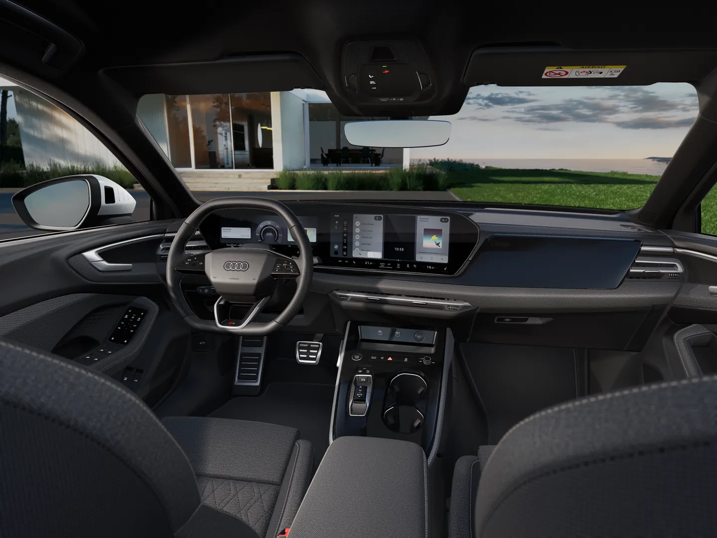 Zdjęcie&nbsp;Audi A5 Sedan e-hybrid&nbsp;e-hybrid quattro 220 kW S tronic&nbsp;– Ujęcie: deska rozdzielcza