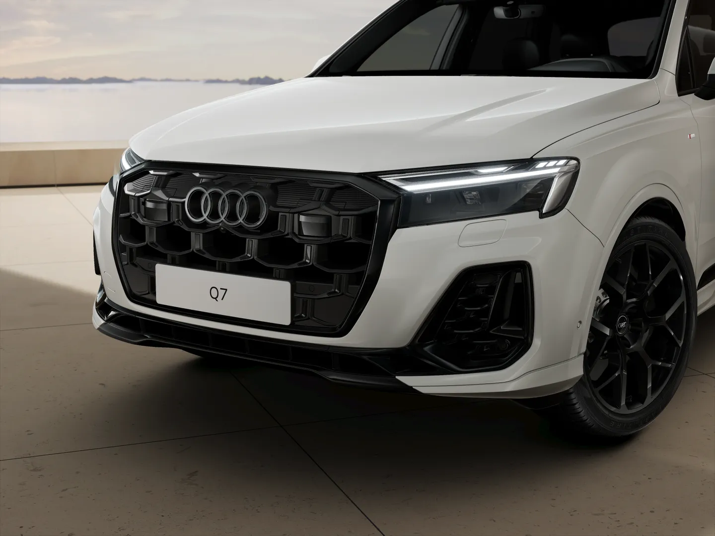 Zdjęcie&nbsp;Audi Q7 SUV TFSI e&nbsp;S line TFSI e quattro 290 kW tiptronic&nbsp;– Ujęcie: reflektory