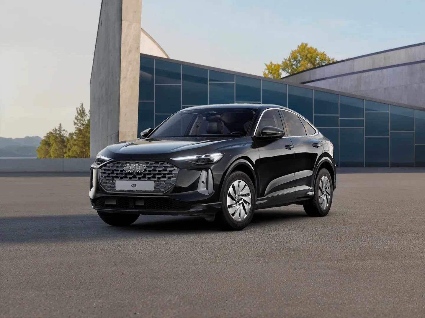Zdjęcie&nbsp;Audi Q5 Sportback e-hybrid&nbsp;e-hybrid quattro 220 kW S tronic&nbsp;– Ujęcie: przód 3/4