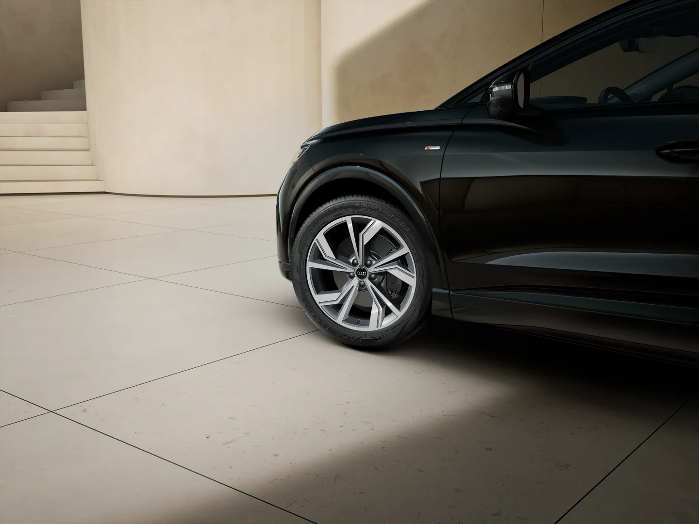 Zdjęcie Audi Q4 Sportback e-tron 45 e-tron 210,00 kW – Ujęcie: obręcze