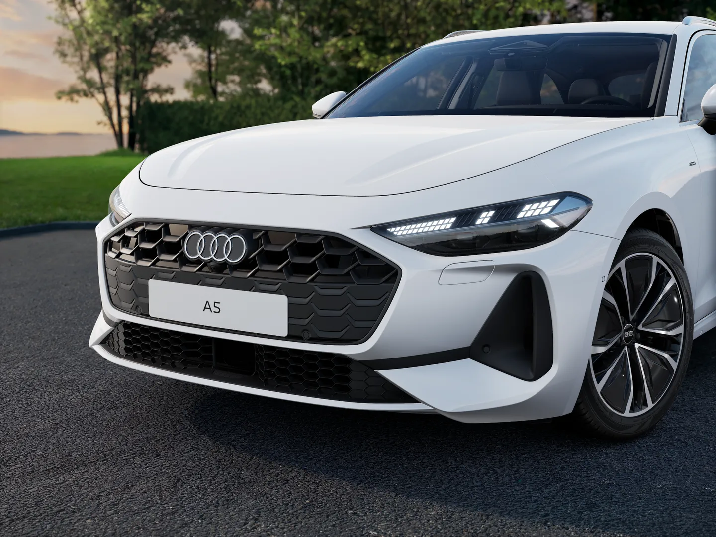 Zdjęcie&nbsp;Audi A5 Avant e-hybrid&nbsp;e-hybrid quattro 220 kW S tronic&nbsp;– Ujęcie: reflektory