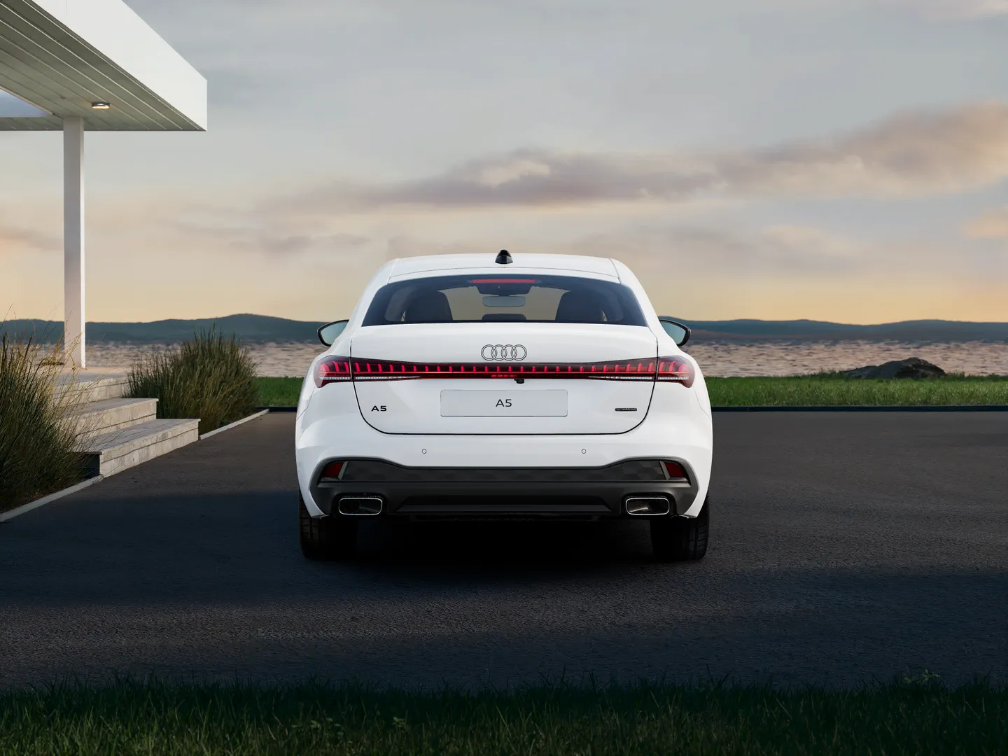 Zdjęcie&nbsp;Audi A5 Sedan e-hybrid&nbsp;e-hybrid quattro 220 kW S tronic&nbsp;– Ujęcie: tył