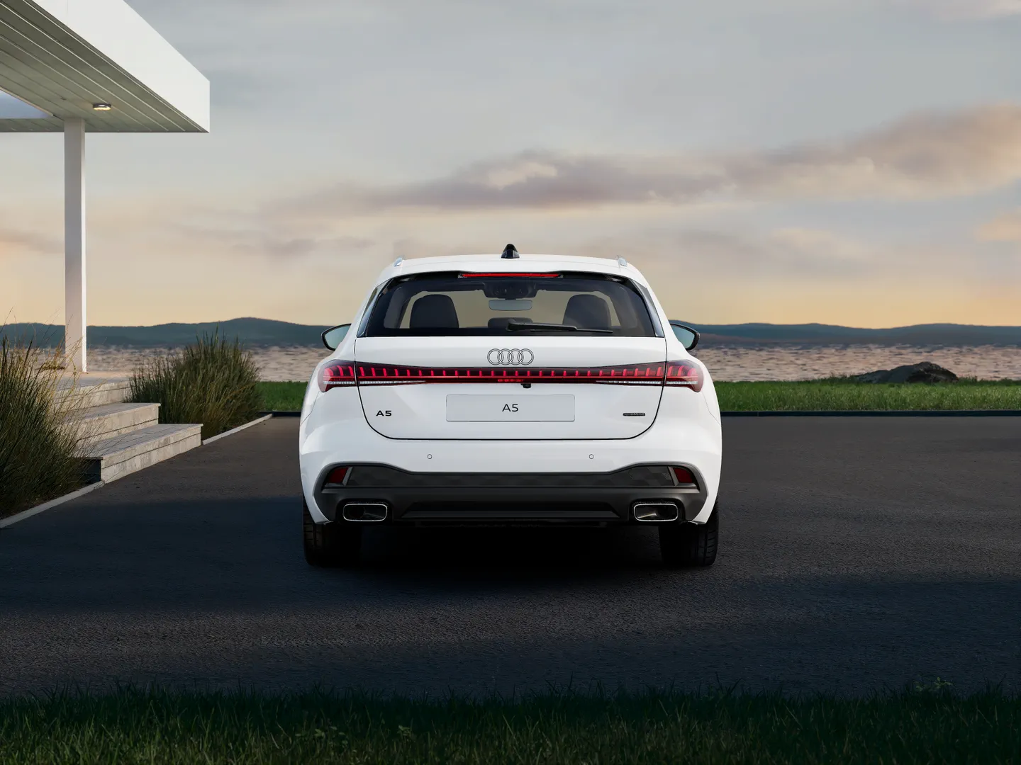 Zdjęcie&nbsp;Audi A5 Avant e-hybrid&nbsp;e-hybrid quattro 220 kW S tronic&nbsp;– Ujęcie: tył