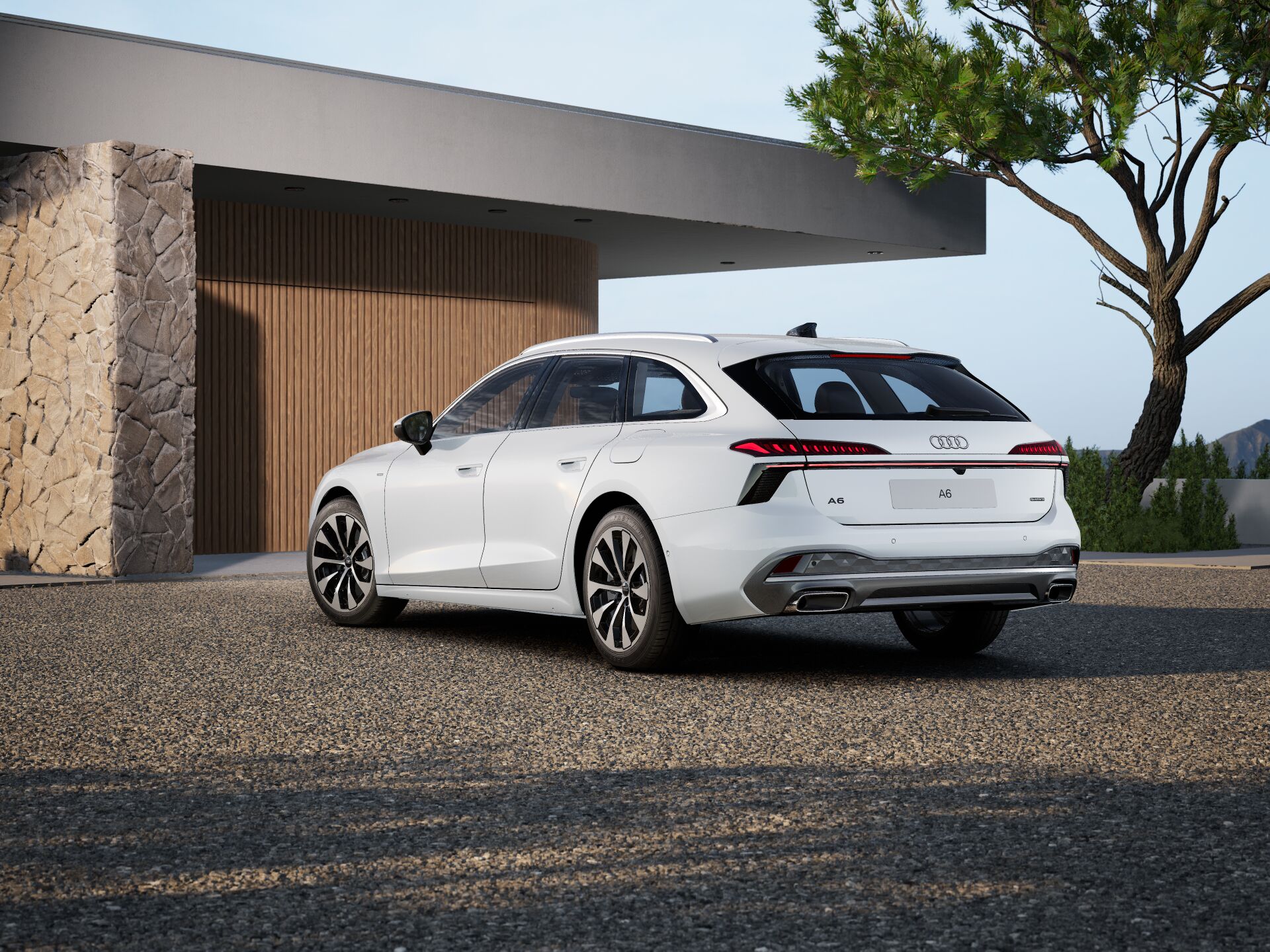 A6 Avant e-hybrid EXTERIOR-REAR-3-4