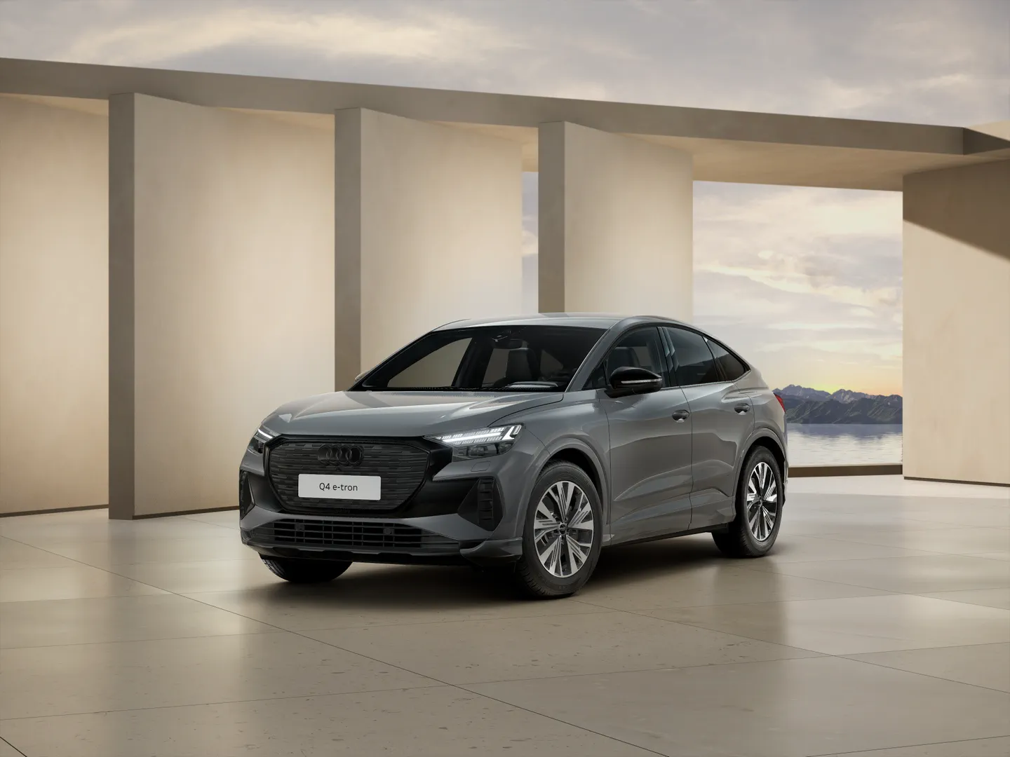 Zdjęcie&nbsp;Audi Q4 Sportback e-tron&nbsp;40 e-tron 150,00 kW&nbsp;– Ujęcie: przód 3/4