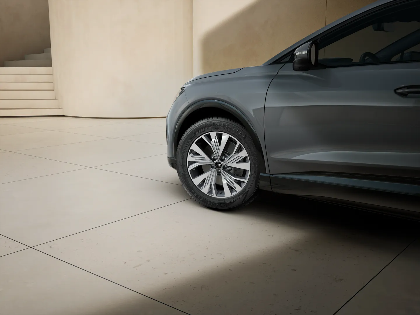 Zdjęcie&nbsp;Audi Q4 e-tron&nbsp;40 e-tron 150,00 kW&nbsp;– Ujęcie: obręcze