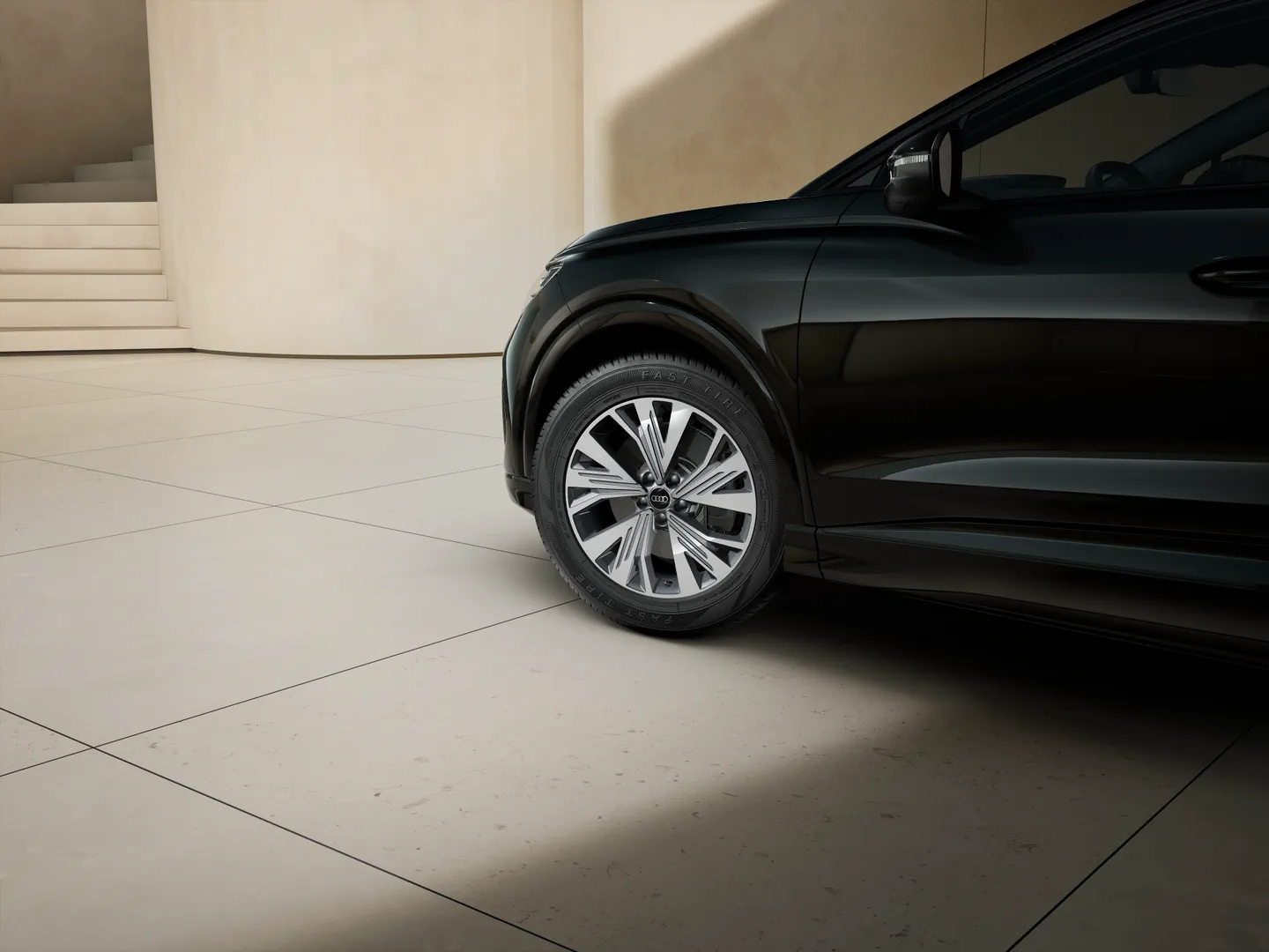 Zdjęcie Audi Q4 Sportback e-tron 45 e-tron 210,00 kW – Ujęcie: obręcze