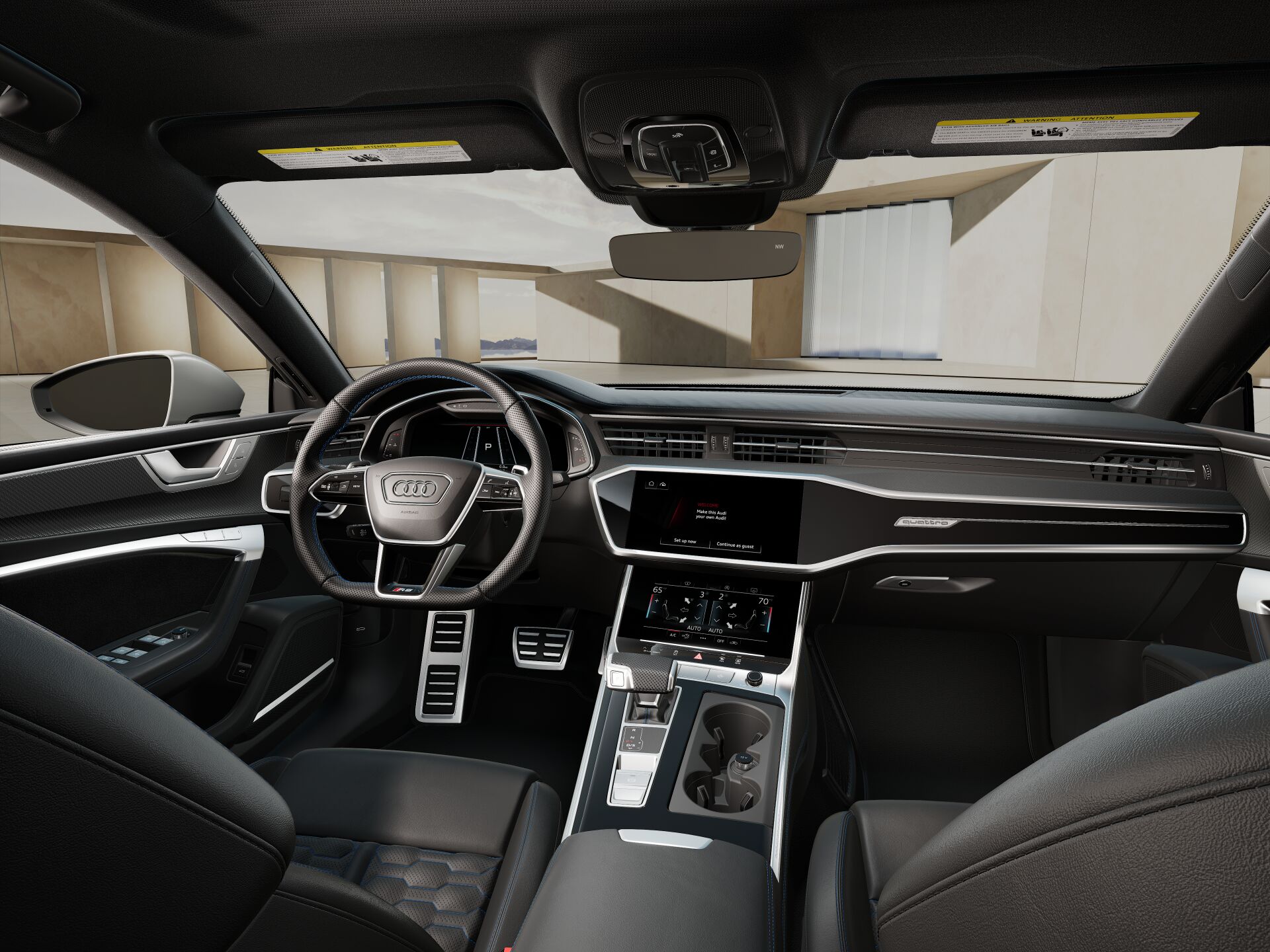 2026 Audi RS 7 performance INTERIOR-DASHBOARD-DASHBOARD