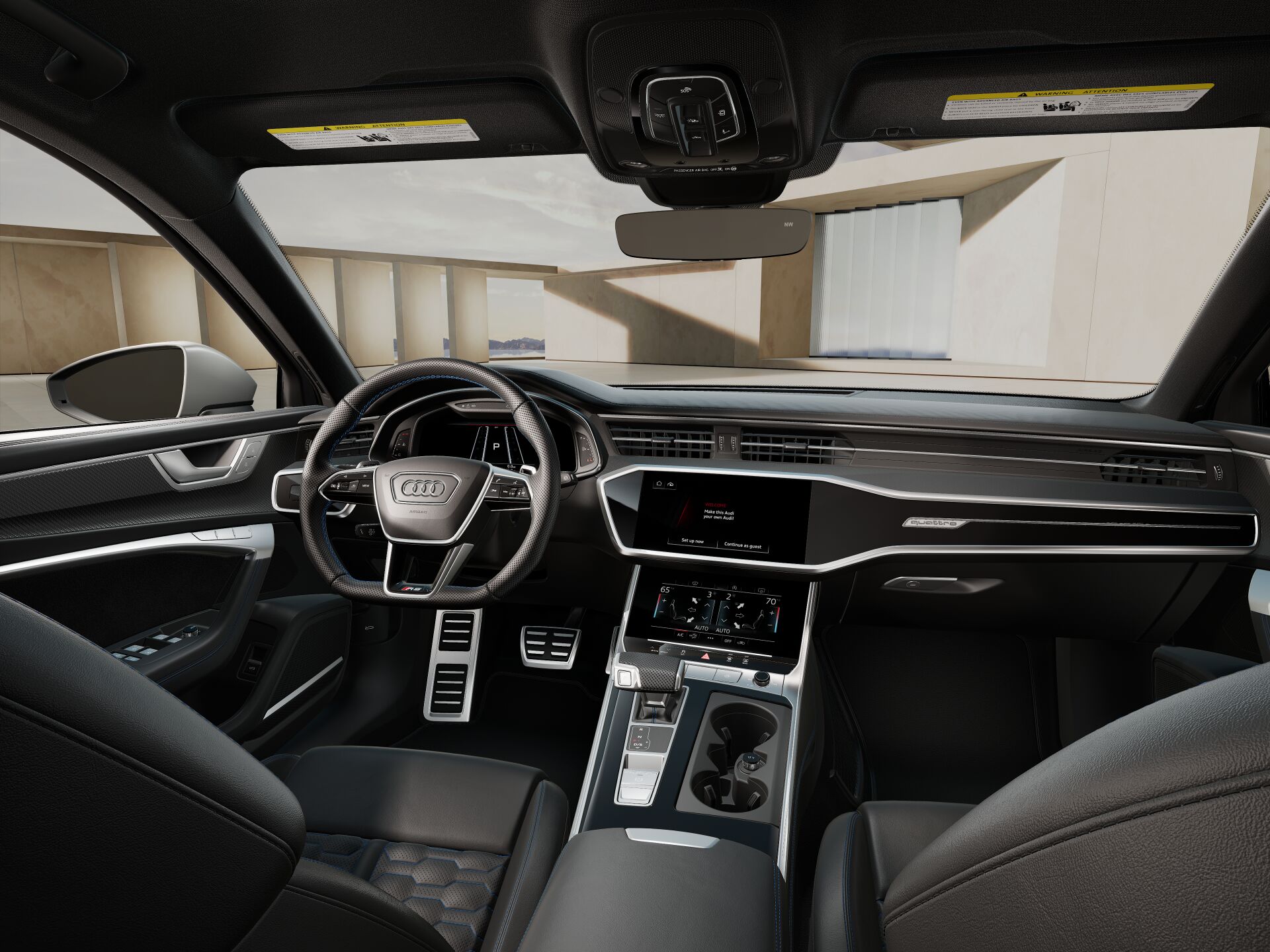 2026 RS 6 Avant performance INTERIOR-DASHBOARD-DASHBOARD