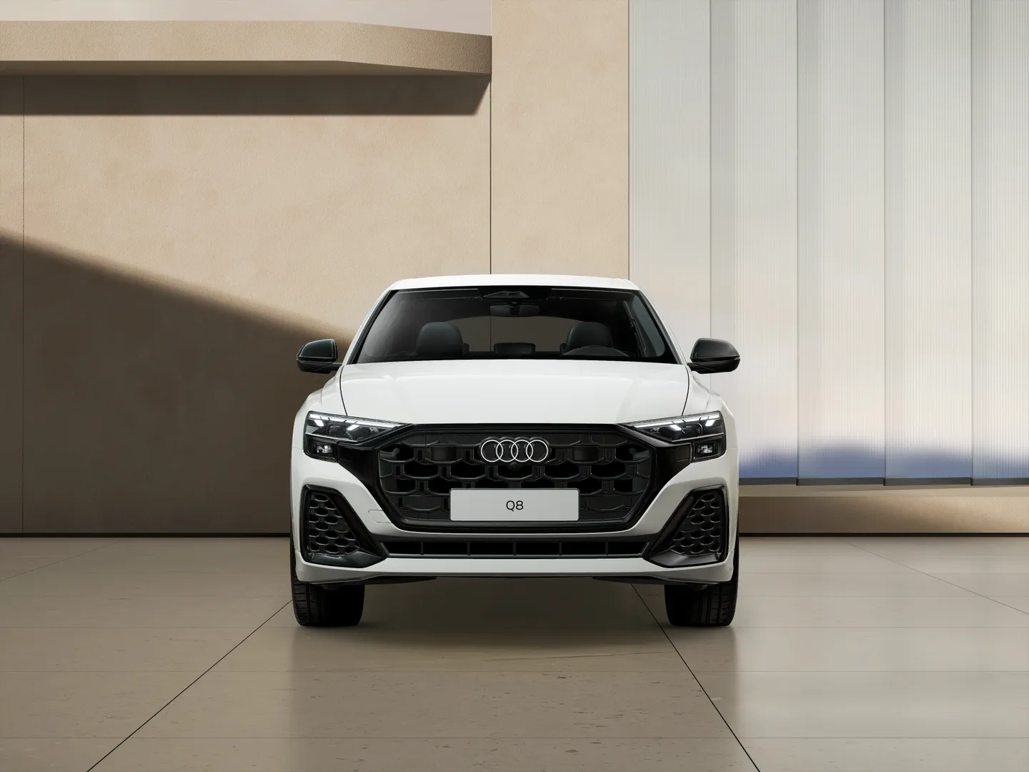 Zdjęcie&nbsp;Audi Q8 SUV e-hybrid&nbsp;e-hybrid quattro 290 kW tiptronic&nbsp;– Ujęcie: przód