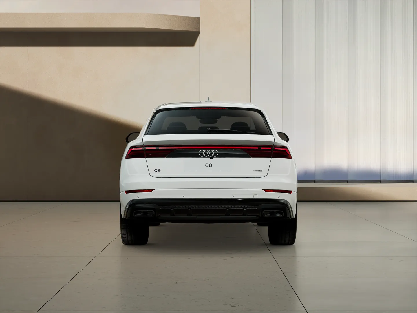 Zdjęcie&nbsp;Audi Q8 SUV e-hybrid&nbsp;e-hybrid quattro 290 kW tiptronic&nbsp;– Ujęcie: tył