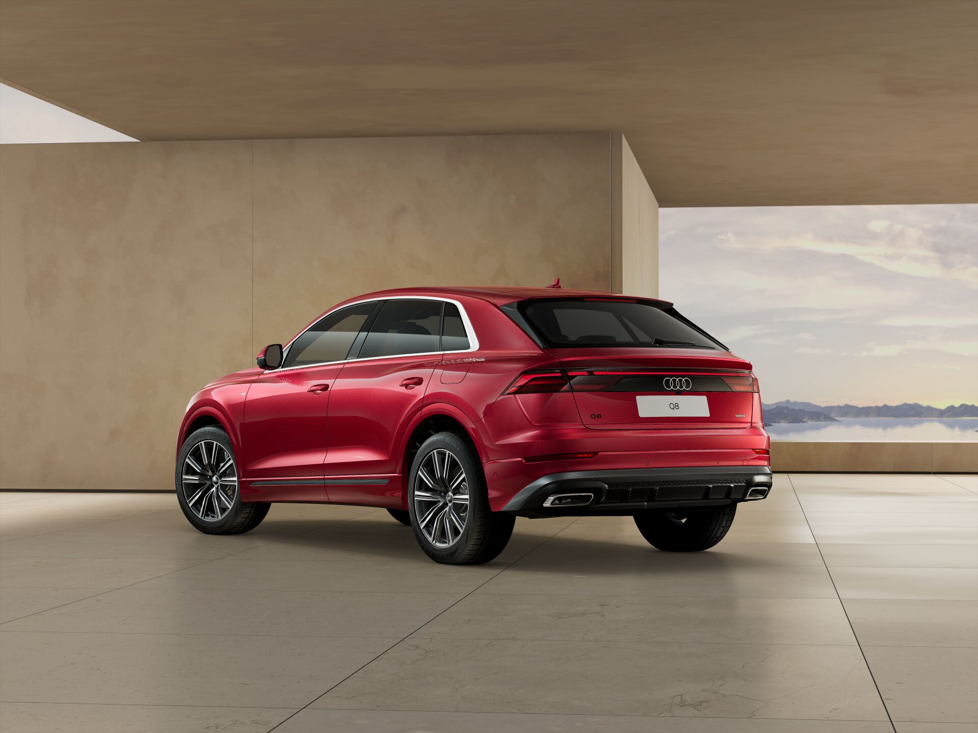 Q8 SUV TFSI e EXTERIOR-REAR-3-4