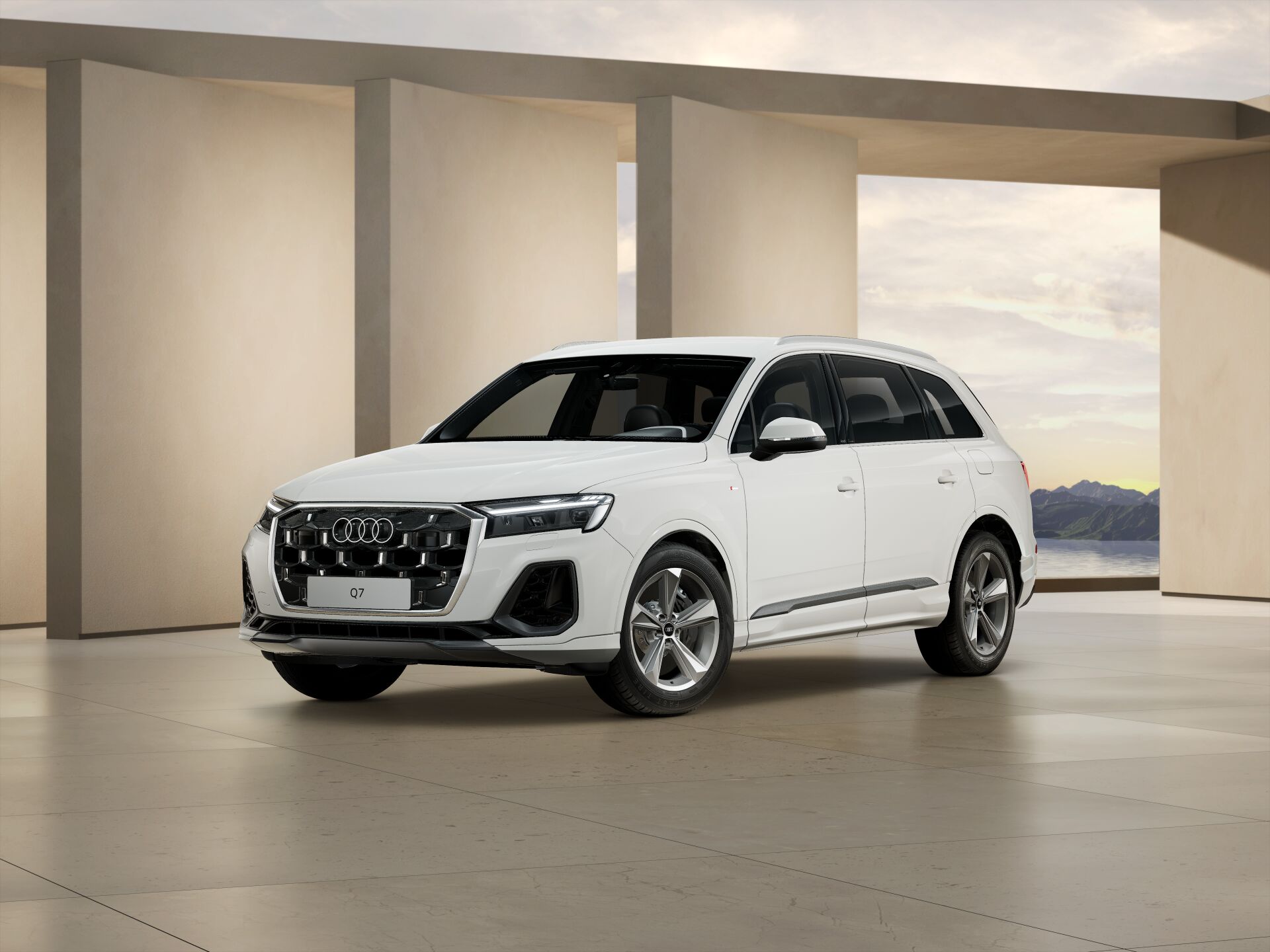 Q7 TFSI e EXTERIOR-FRONT-3-4