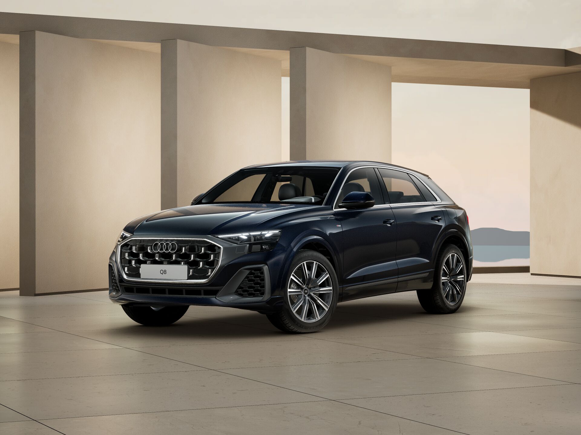 Q8 TFSI e EXTERIOR-FRONT-3-4