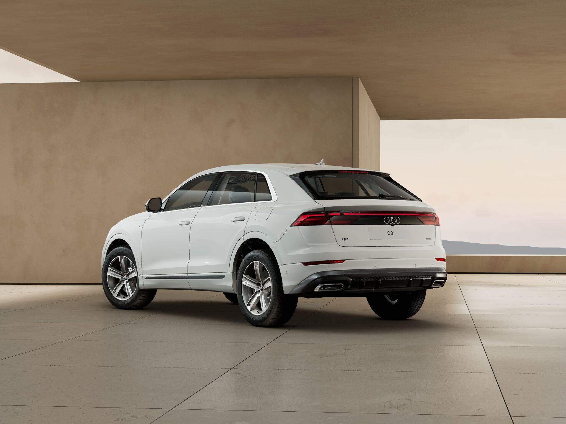 Q8 SUV TFSI e EXTERIOR-REAR-3-4