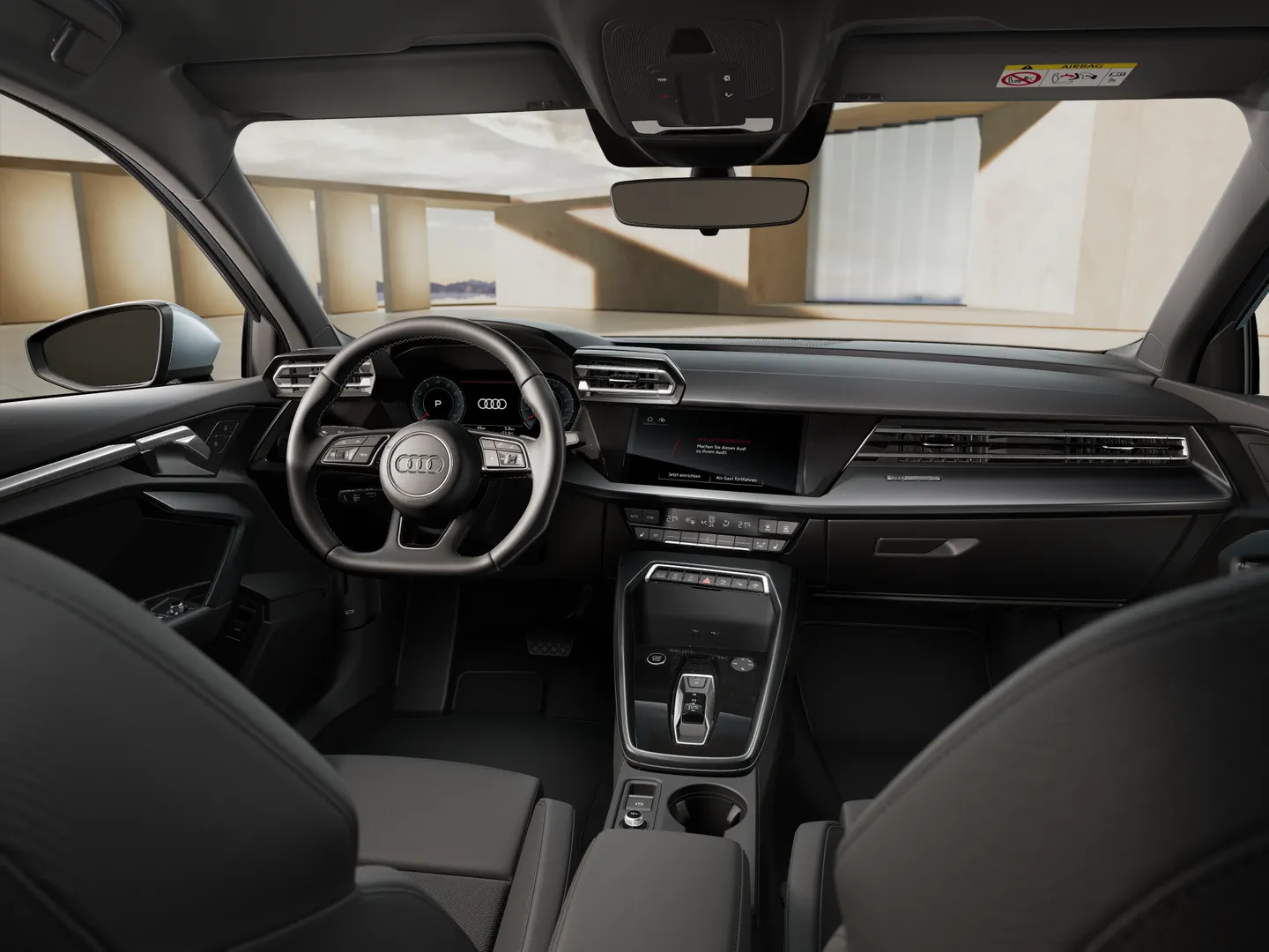 Zdjęcie&nbsp;Audi A3 Sedan&nbsp;advanced TFSI 110 kW S tronic&nbsp;– Ujęcie: deska rozdzielcza