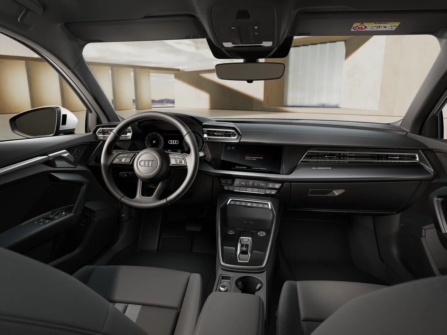 Zdjęcie&nbsp;Audi A3 Sportback&nbsp;TFSI 110 kW S tronic&nbsp;– Ujęcie: deska rozdzielcza