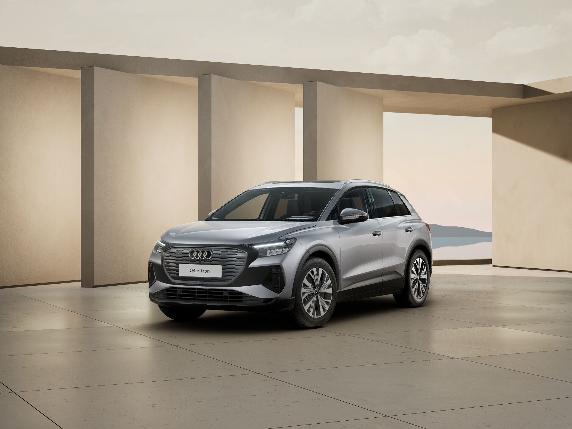Q4 e-tron EXTERIOR-FRONT-3-4