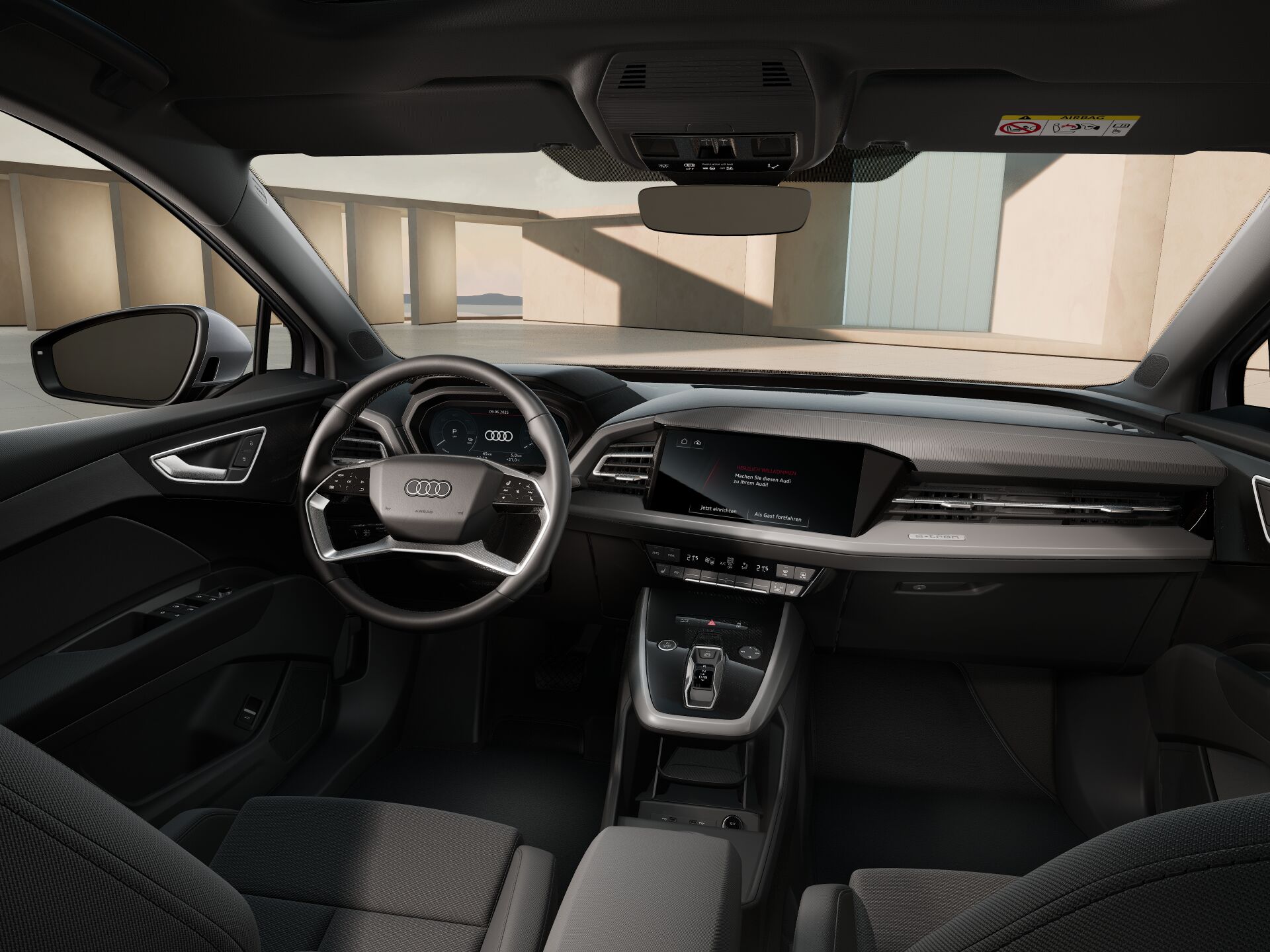Q4 Sportback e-tron INTERIOR-DASHBOARD-DASHBOARD