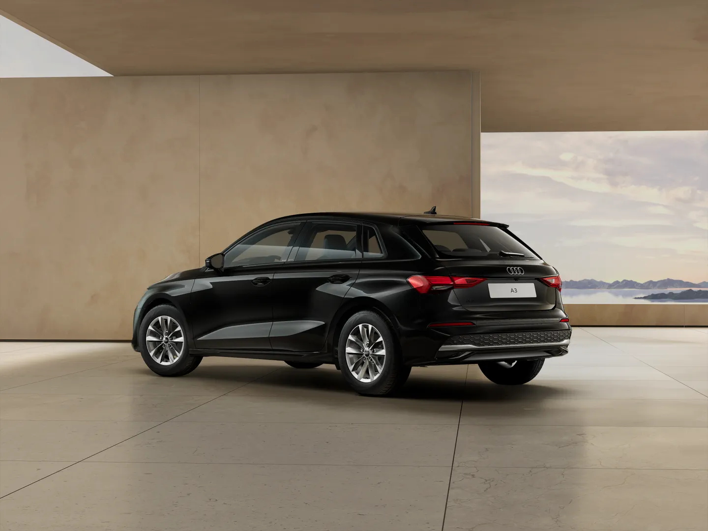 Zdjęcie&nbsp;Audi A3 Sportback&nbsp;TFSI 85 kW S tronic&nbsp;– Ujęcie: tył 3/4