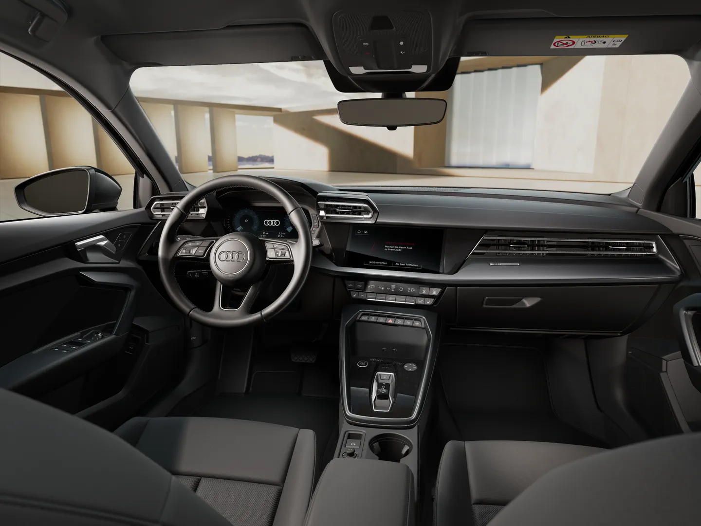 Zdjęcie&nbsp;Audi A3 Sportback&nbsp;TFSI 110 kW S tronic&nbsp;– Ujęcie: deska rozdzielcza