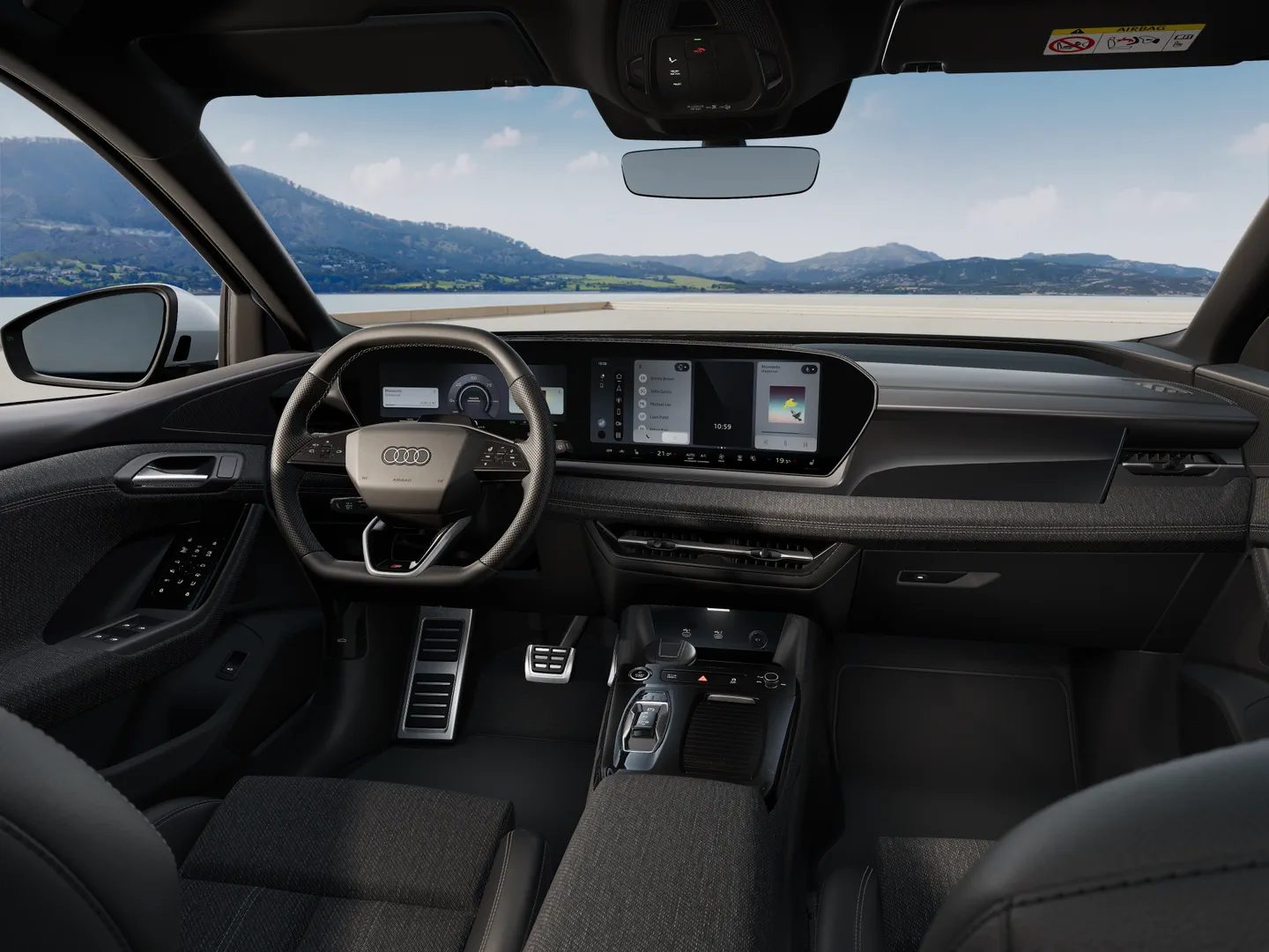 Zdjęcie&nbsp;Audi Q6 SUV e-tron&nbsp;e-tron 185,00 kW&nbsp;– Ujęcie: deska rozdzielcza