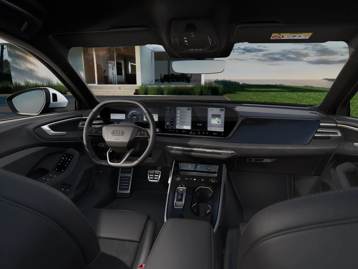 Zdjęcie&nbsp;Audi A5 Sedan e-hybrid&nbsp;e-hybrid quattro 220 kW S tronic&nbsp;– Ujęcie: deska rozdzielcza