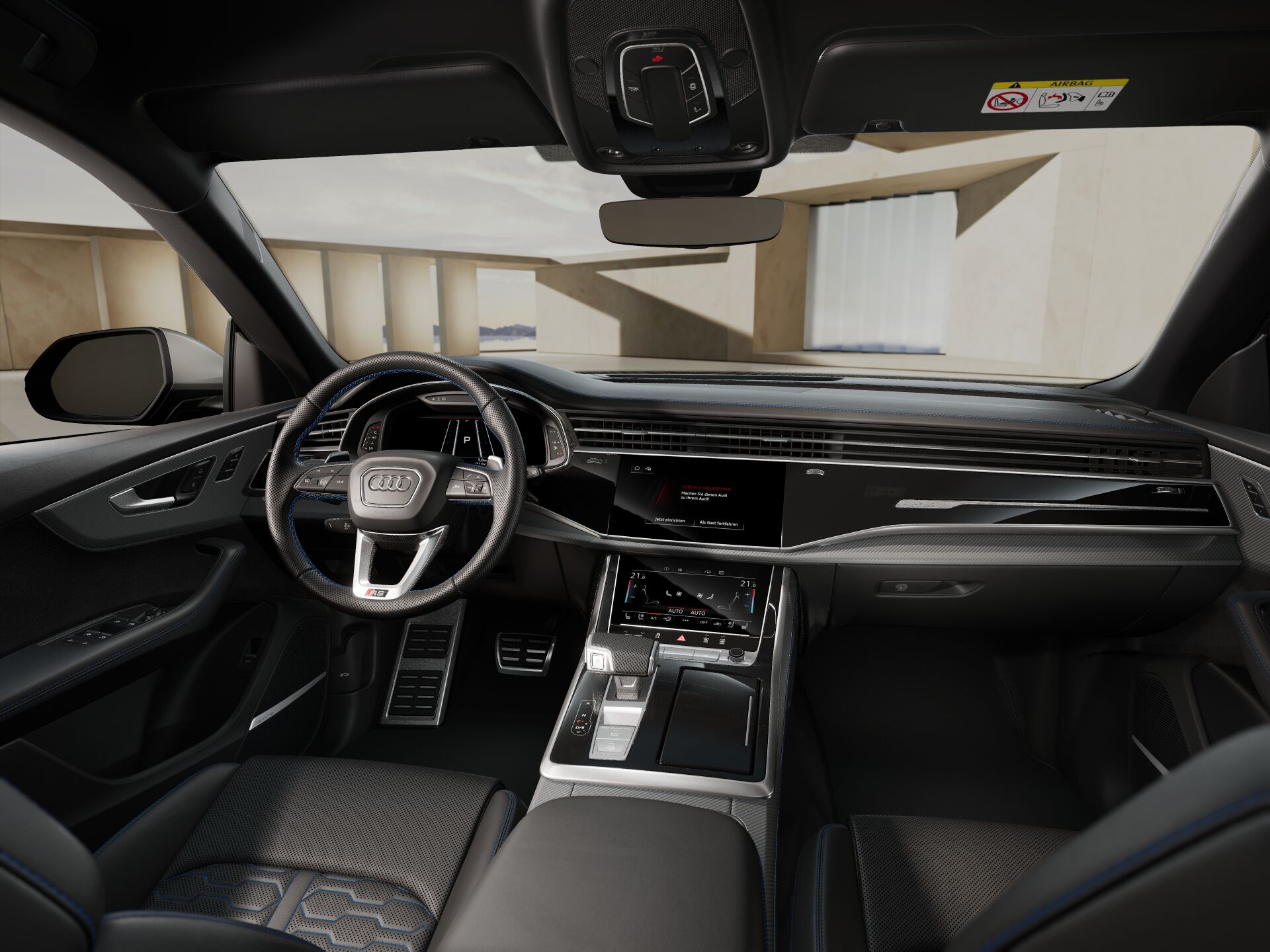 RS Q8 SUV performance INTERIOR-DASHBOARD-DASHBOARD