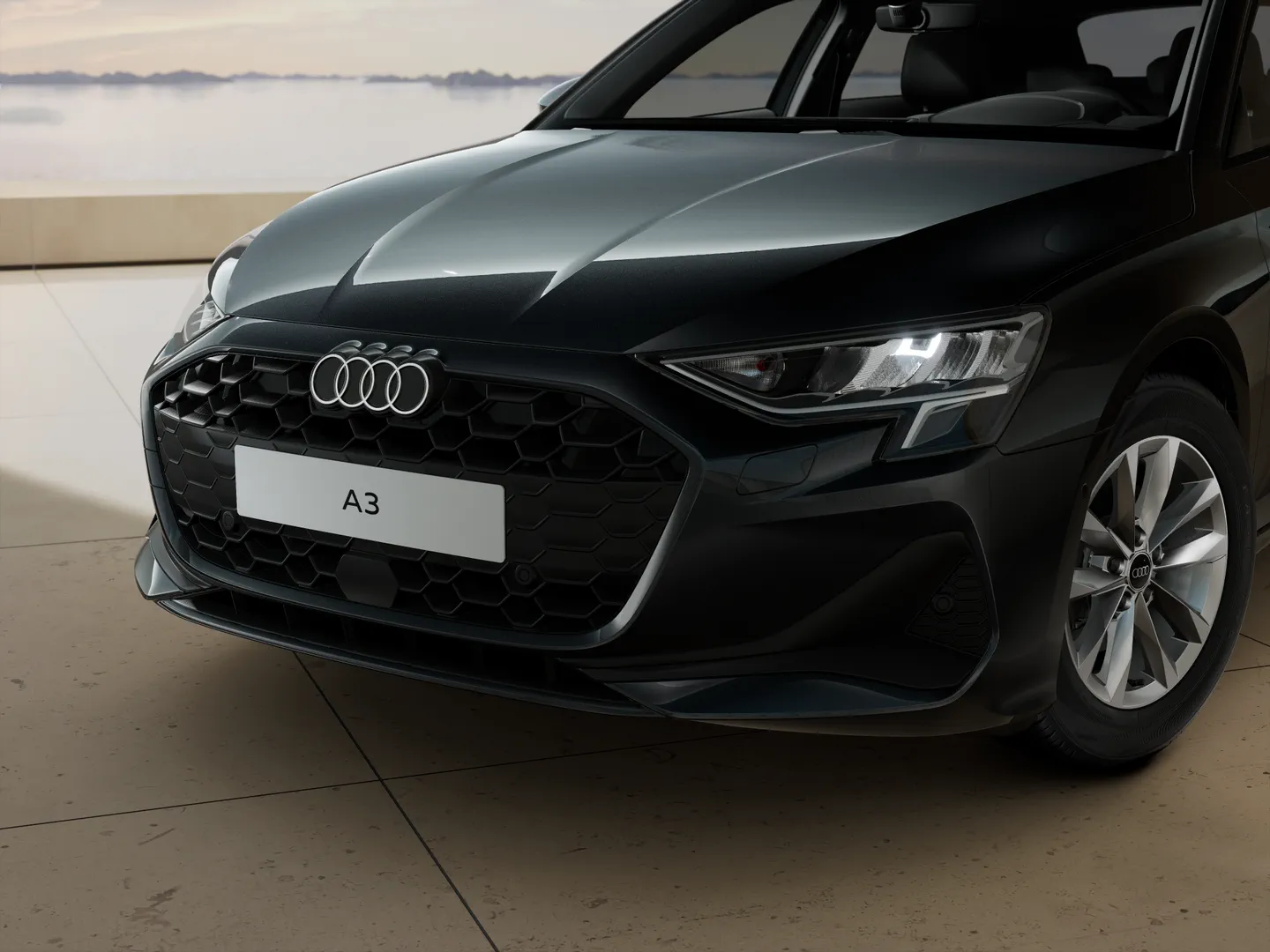 Zdjęcie&nbsp;Audi A3 Sportback&nbsp;TFSI 85 kW 6 biegów&nbsp;– Ujęcie: reflektory