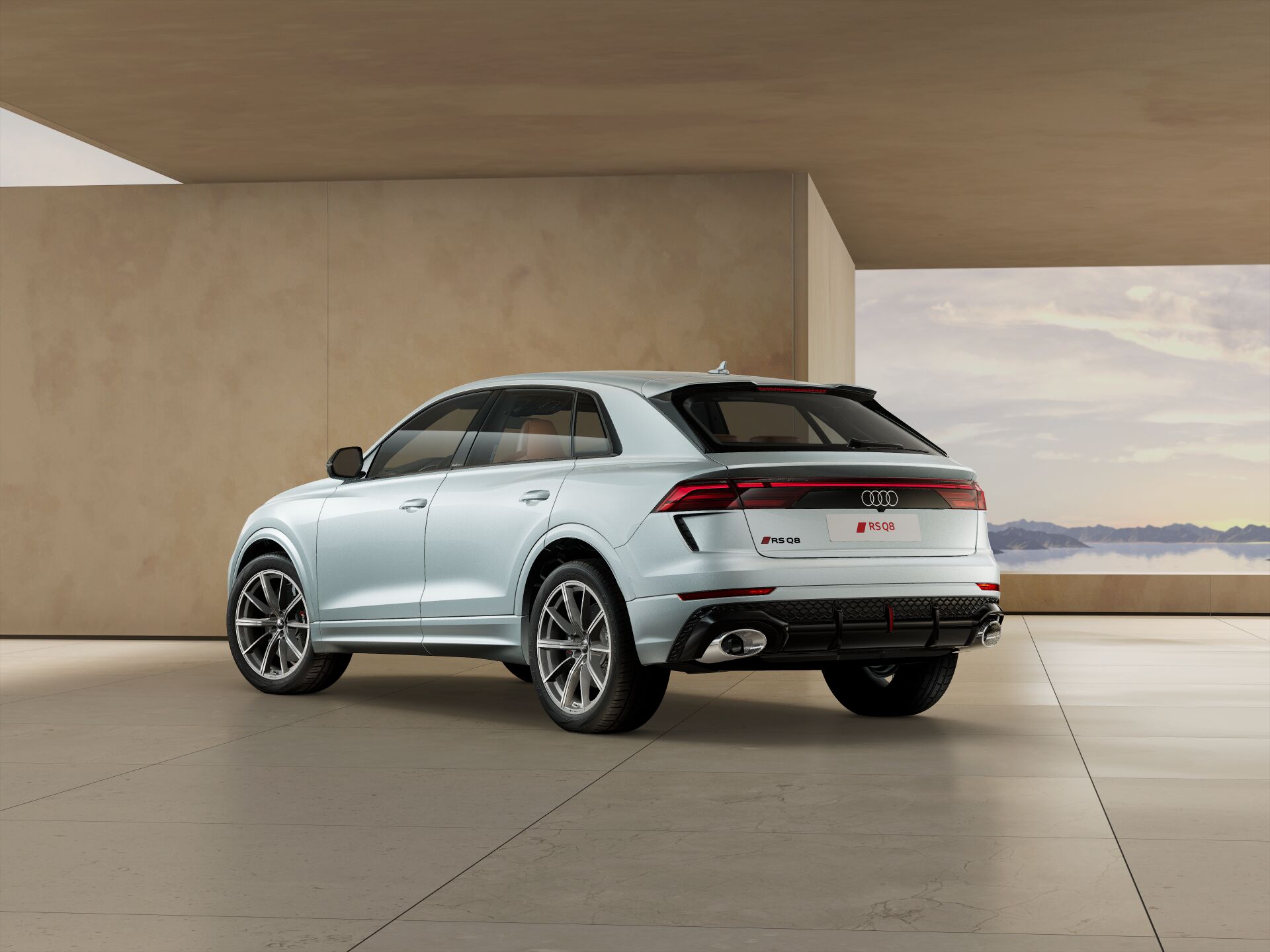RS Q8 SUV EXTERIOR-REAR-3-4