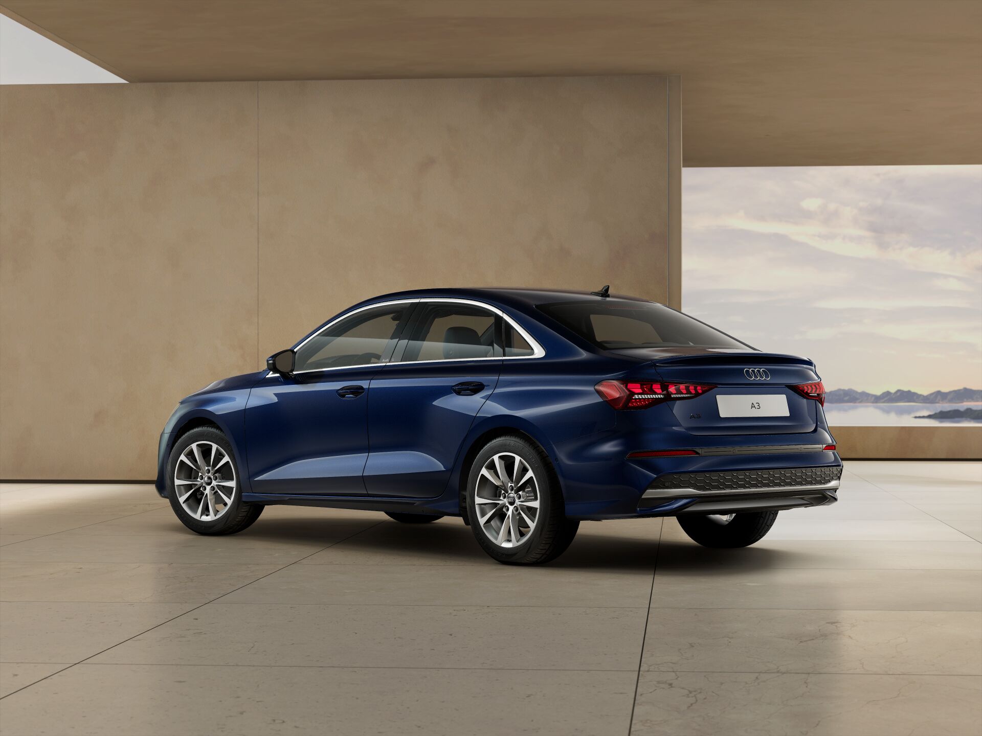 A3 Sedan EXTERIOR-REAR-3-4