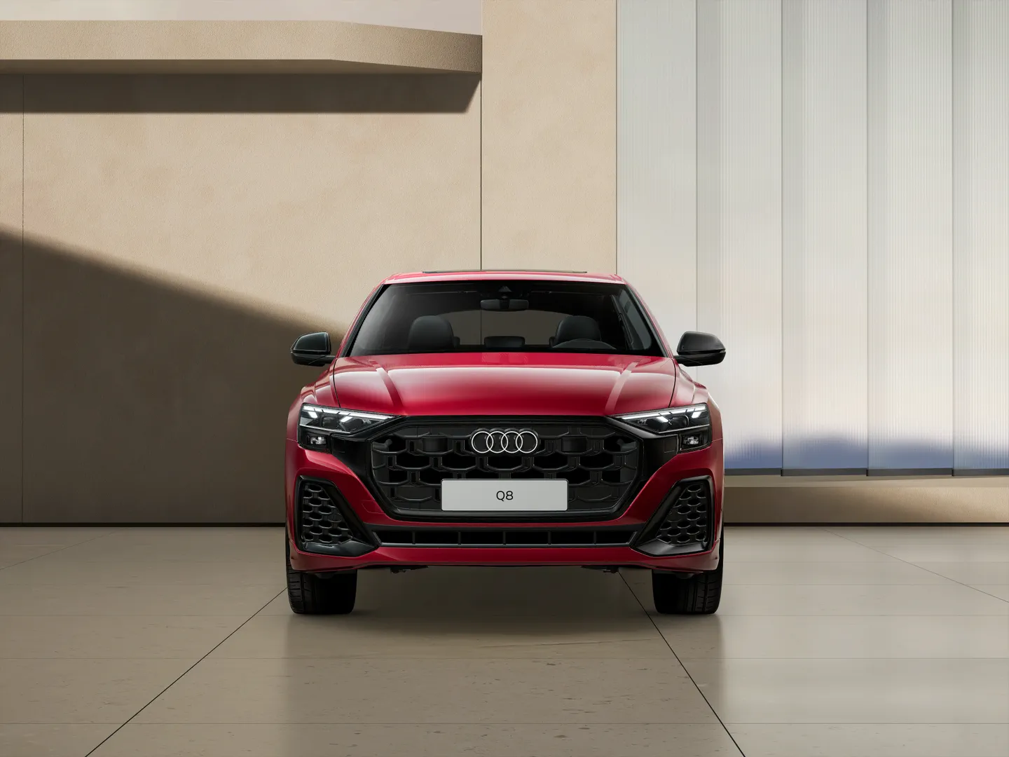 Zdjęcie&nbsp;Audi Q8 SUV TFSI e&nbsp;TFSI e quattro 360 kW tiptronic&nbsp;– Ujęcie: przód