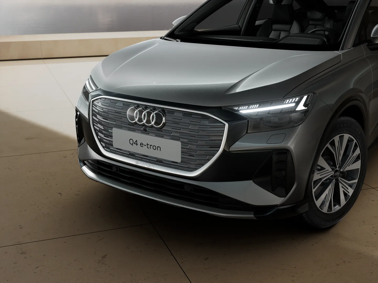 Zdjęcie&nbsp;Audi Q4 Sportback e-tron&nbsp;40 e-tron 150,00 kW&nbsp;– Ujęcie: reflektory