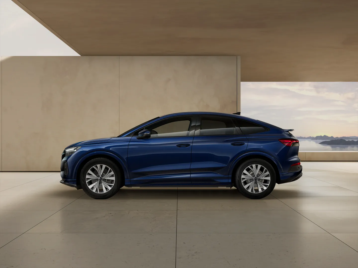 Zdjęcie&nbsp;Audi Q4 Sportback e-tron&nbsp;40 e-tron 150,00 kW&nbsp;– Ujęcie: bok