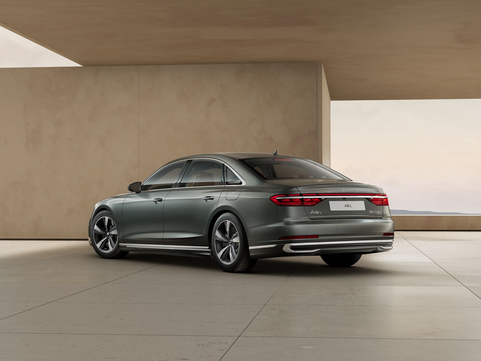 A8 L TFSI e EXTERIOR-REAR-3-4
