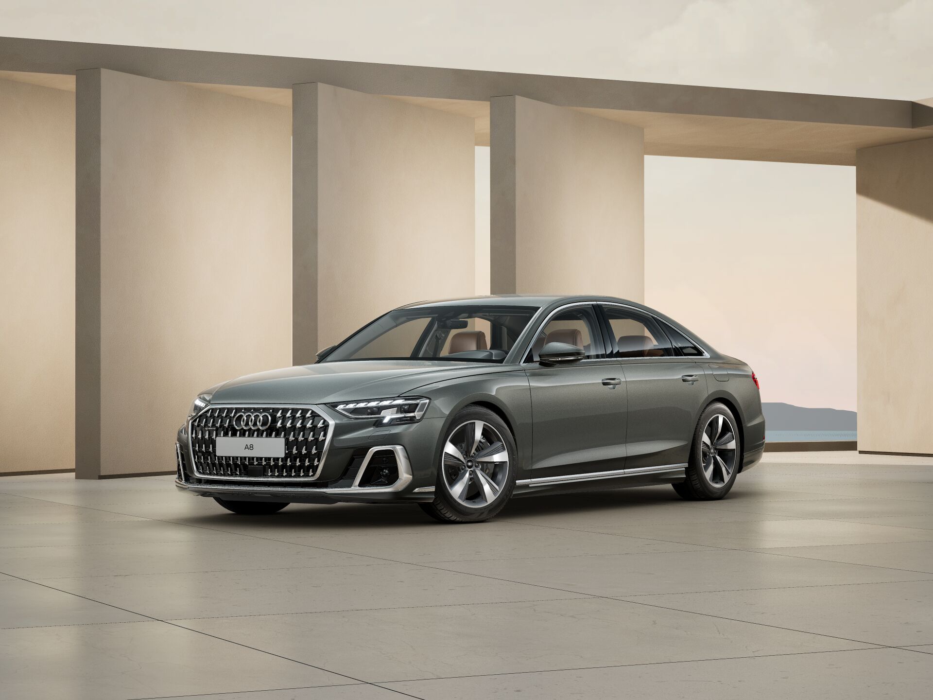 A8 TFSI e EXTERIOR-FRONT-3-4