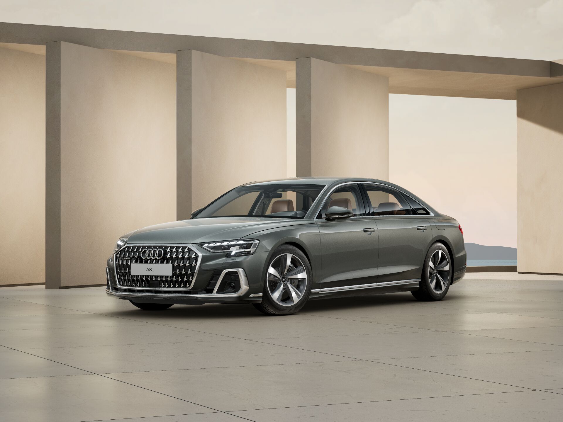 A8 L TFSI e EXTERIOR-FRONT-3-4