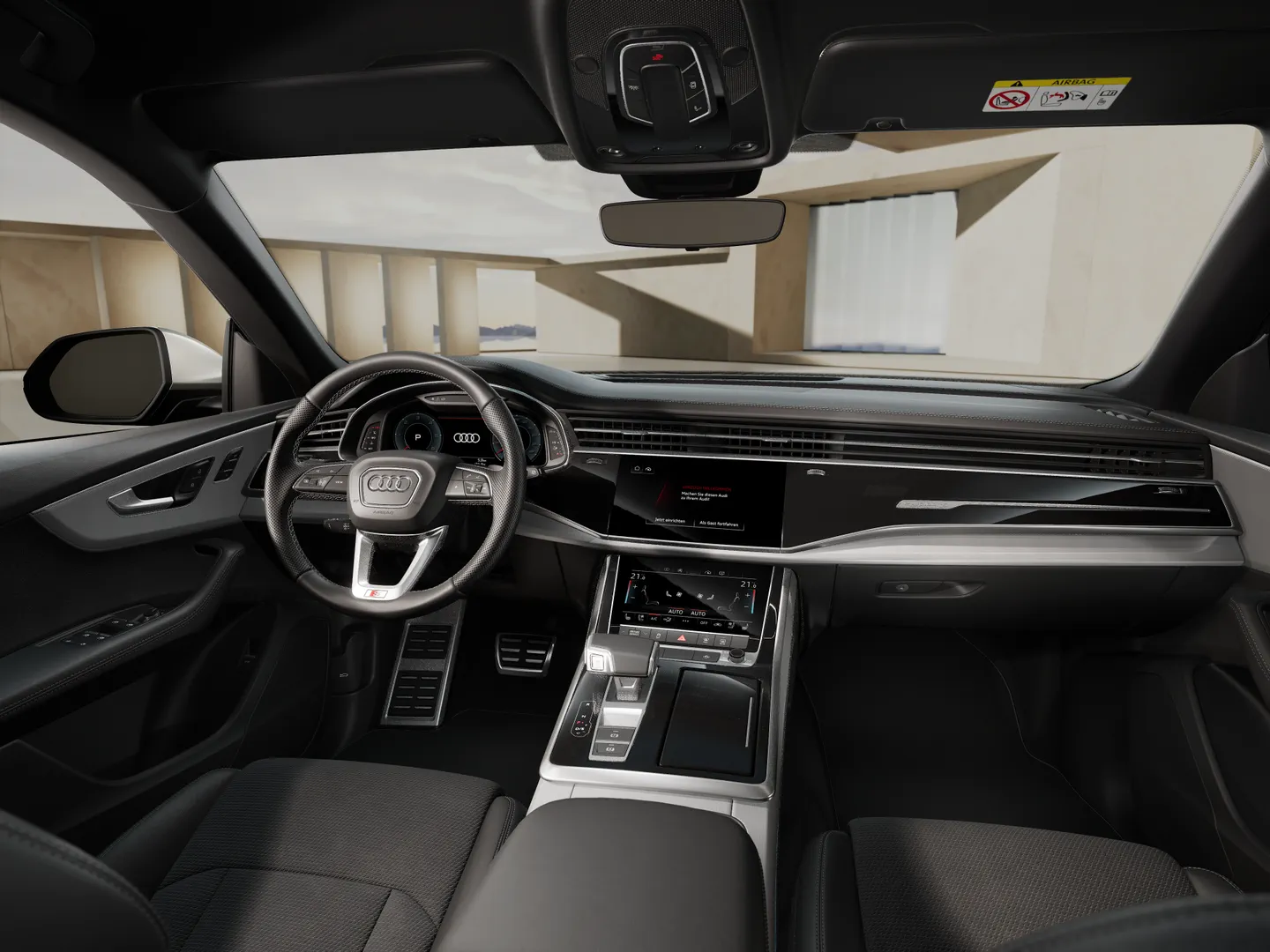 Zdjęcie&nbsp;Audi Q8 SUV&nbsp;TDI quattro 210 kW tiptronic&nbsp;– Ujęcie: deska rozdzielcza