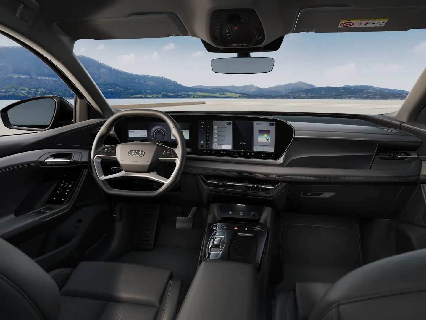 Zdjęcie Audi Q6 Sportback e-tron e-tron 185,00 kW – Ujęcie: deska rozdzielcza