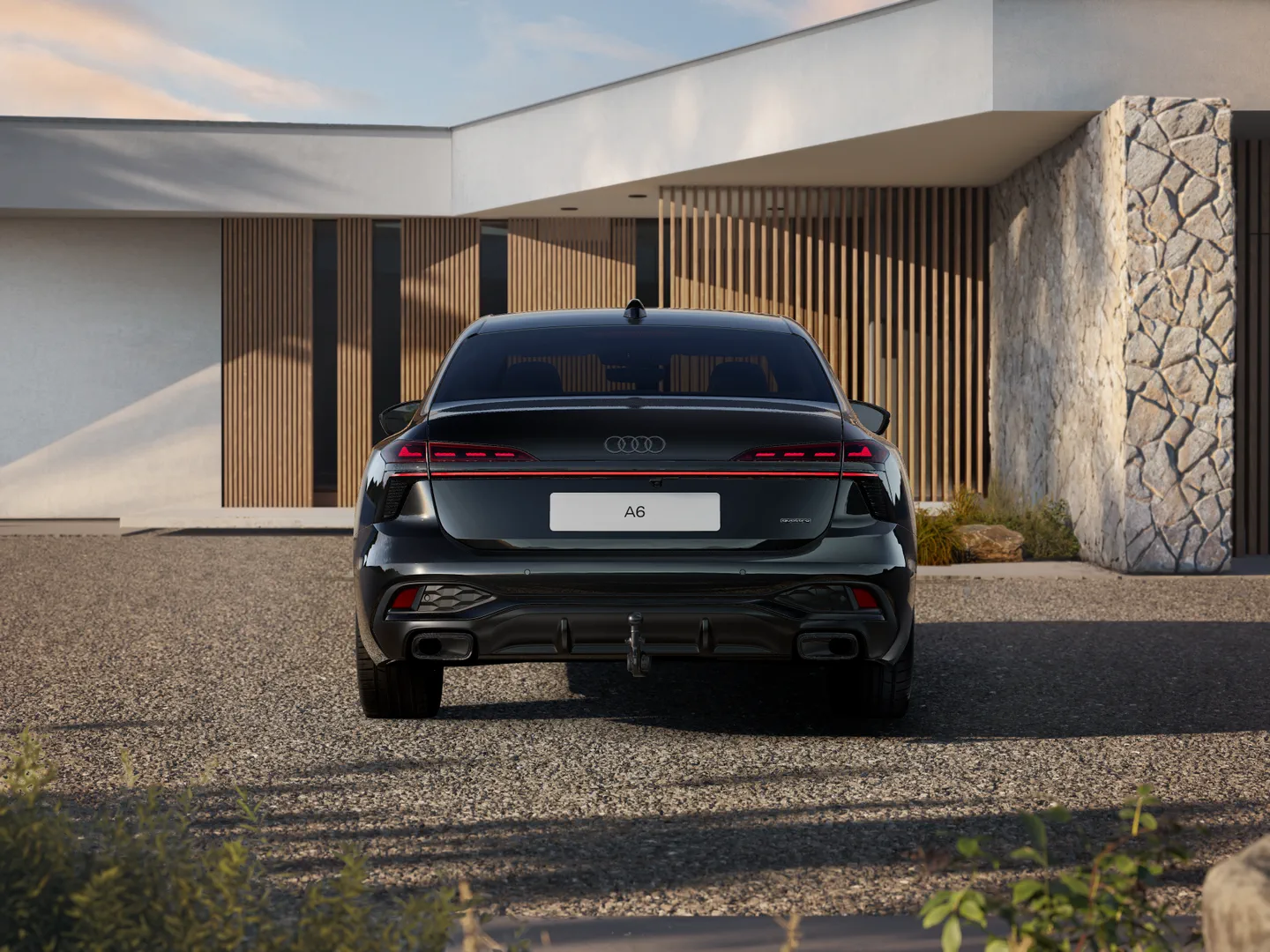 Zdjęcie Audi A6 Sedan e-hybrid e-hybrid quattro 220 kW S tronic – Ujęcie: tył