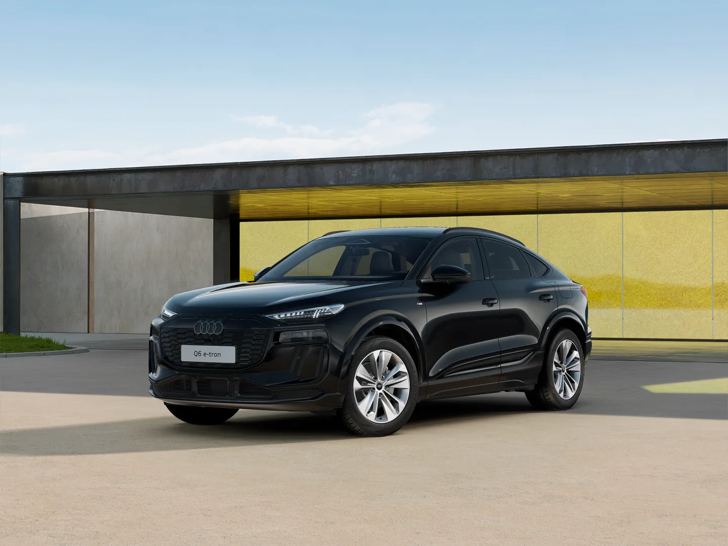 Zdjęcie&nbsp;Audi Q6 Sportback e-tron&nbsp;e-tron 185,00 kW&nbsp;– Ujęcie: przód 3/4