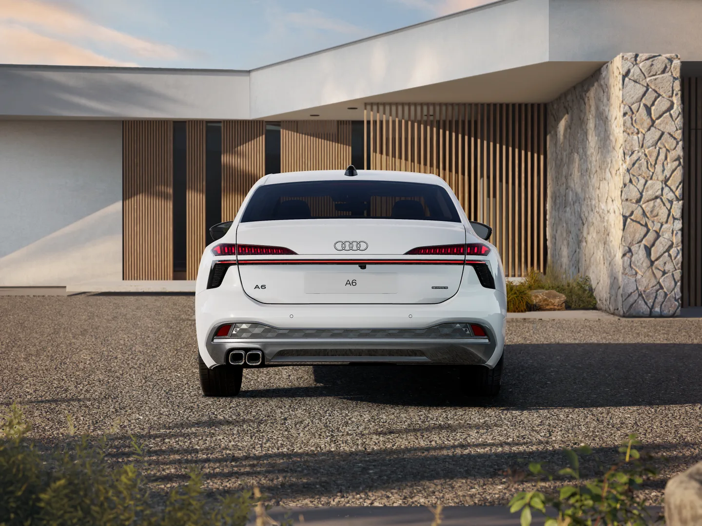 Zdjęcie&nbsp;Audi A6 Sedan&nbsp;TDI quattro 150 kW S tronic&nbsp;– Ujęcie: tył