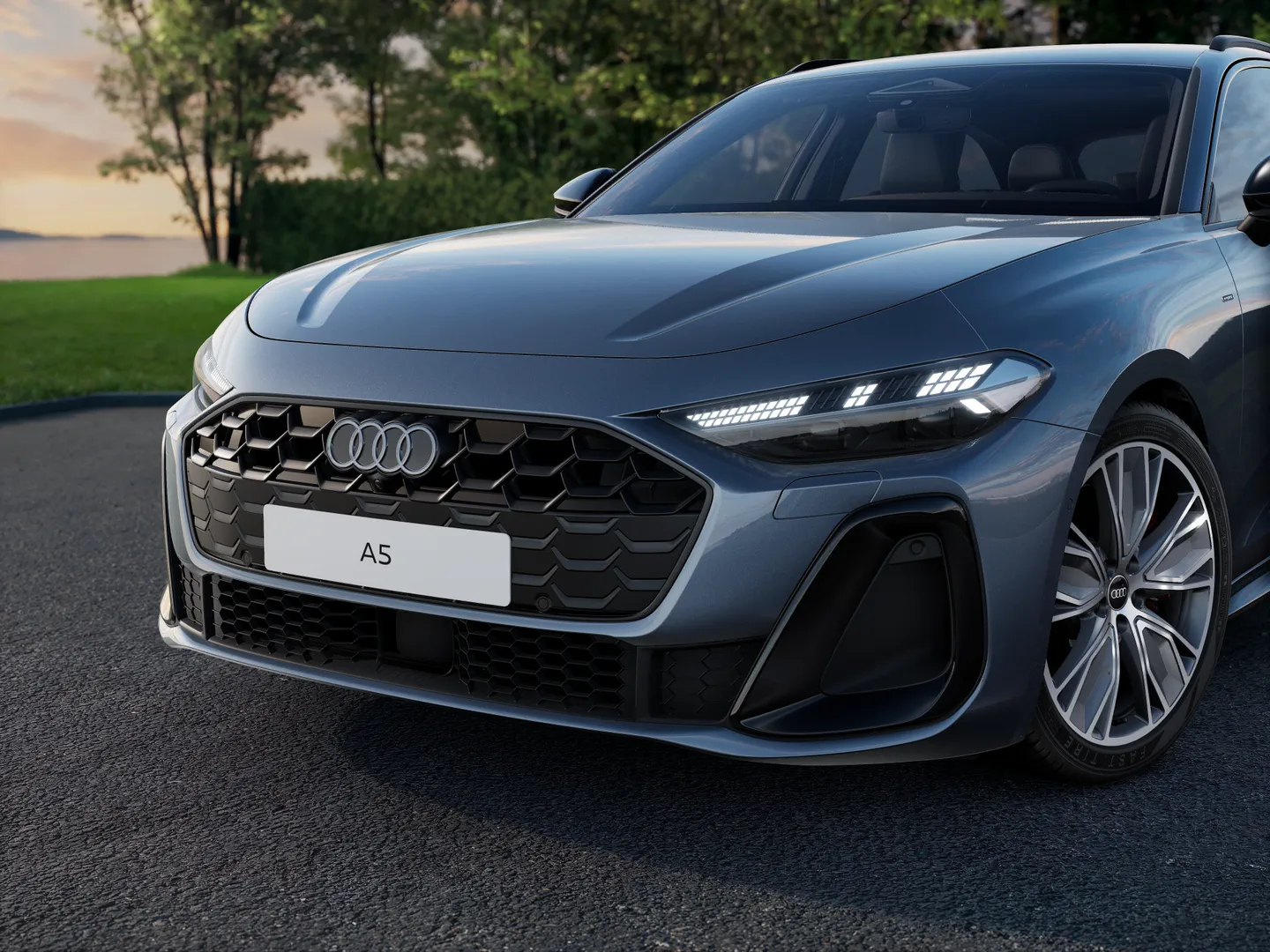 Zdjęcie&nbsp;Audi A5 Avant e-hybrid&nbsp;e-hybrid quattro 270 kW S tronic&nbsp;– Ujęcie: reflektory