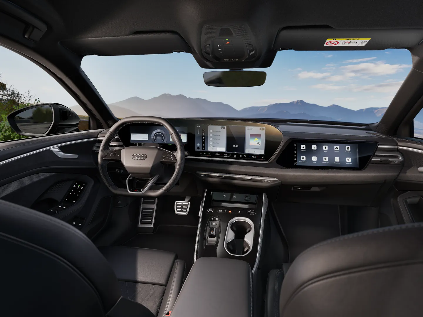 Zdjęcie&nbsp;Audi A6 Sedan e-hybrid&nbsp;e-hybrid quattro 270 kW S tronic&nbsp;– Ujęcie: deska rozdzielcza