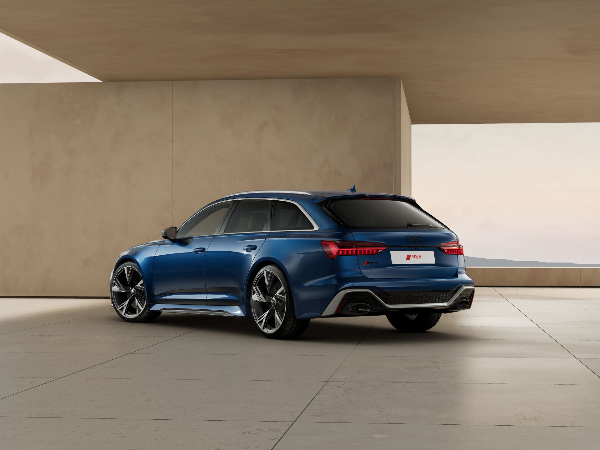 RS 6 Avant EXTERIOR-REAR-3-4