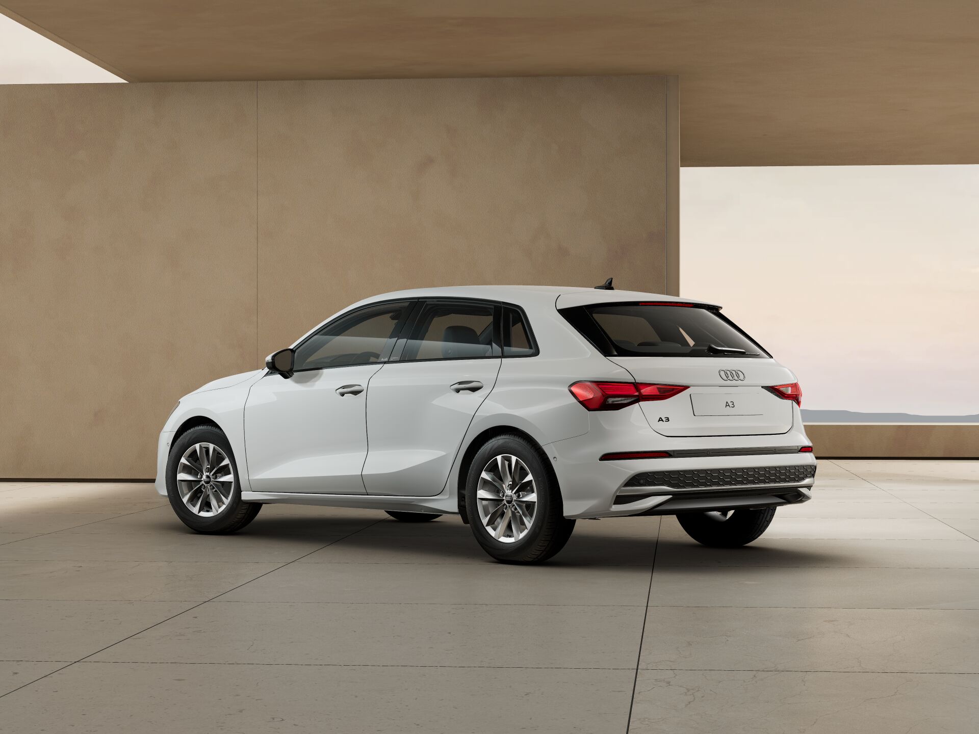 A3 Sportback EXTERIOR-REAR-3-4