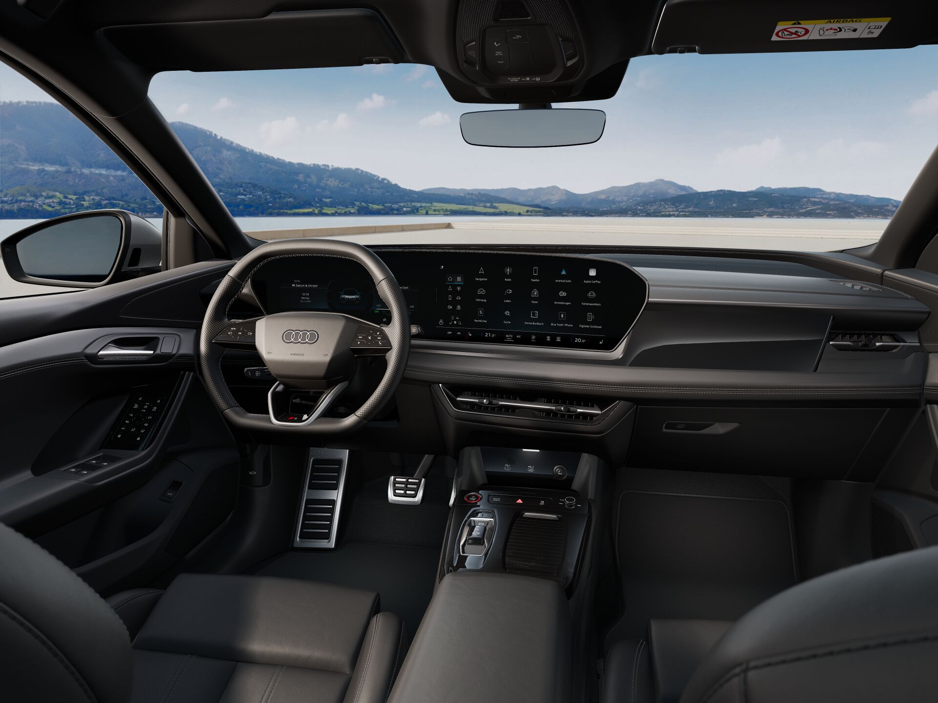 SQ6 SUV e-tron INTERIOR-DASHBOARD-DASHBOARD