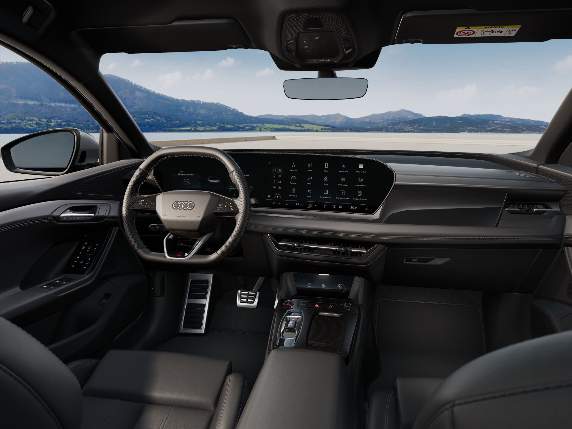 SQ6 Sportback e-tron INTERIOR-DASHBOARD-DASHBOARD