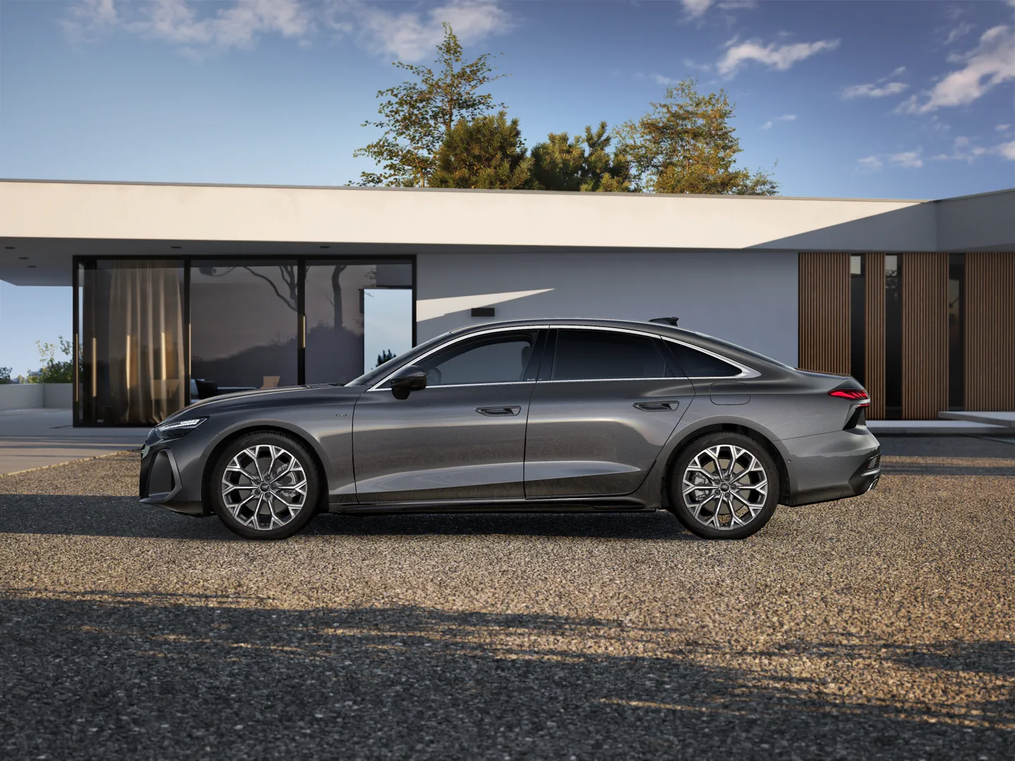 Zdjęcie&nbsp;Audi A6 Sedan e-hybrid&nbsp;e-hybrid quattro 220 kW S tronic&nbsp;– Ujęcie: bok